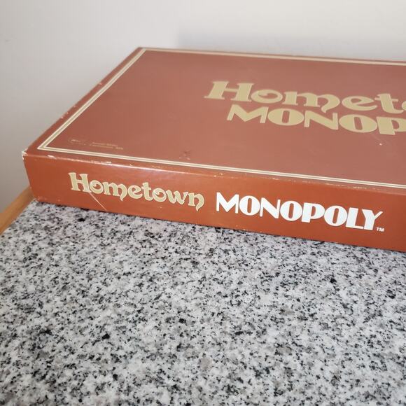 Hometown Monopoly Tucson Arizona Board Game 1983 New Open Box - Picture 2 of 15